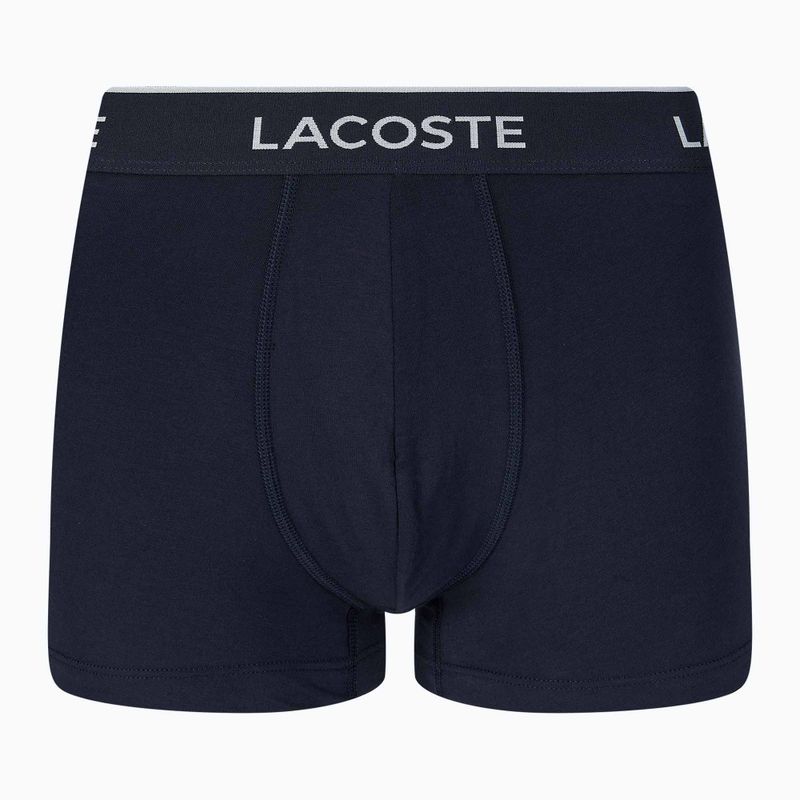 Lacoste boxer shorts 5H3389 W64 3 pairs navy blue/red methylene 8