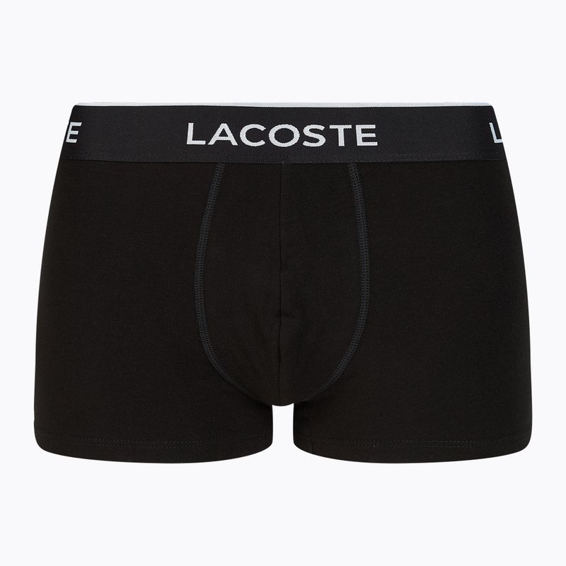 Lacoste boxer shorts 5H3389 NUA 3 pairs black/white/silver chine 8