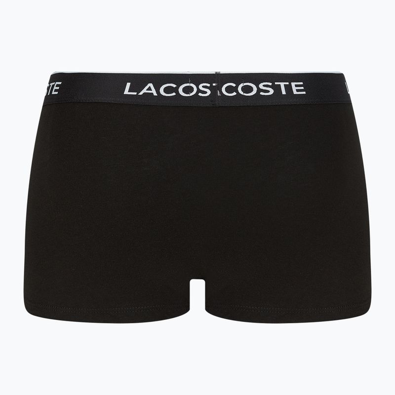 Lacoste boxer shorts 5H3389 NUA 3 pairs black/white/silver chine 9