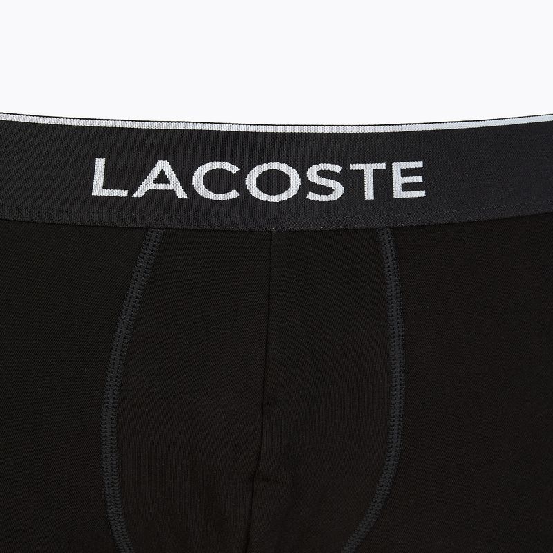 Lacoste boxer shorts 5H3389 NUA 3 pairs black/white/silver chine 10