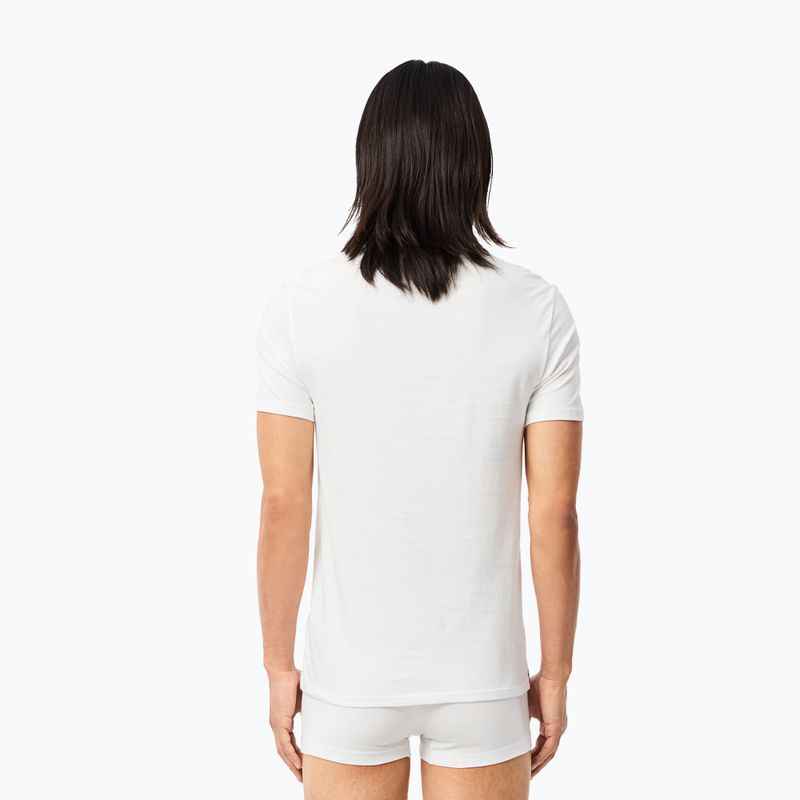 Lacoste men's t-shirt TH3321 3 pcs white. 4