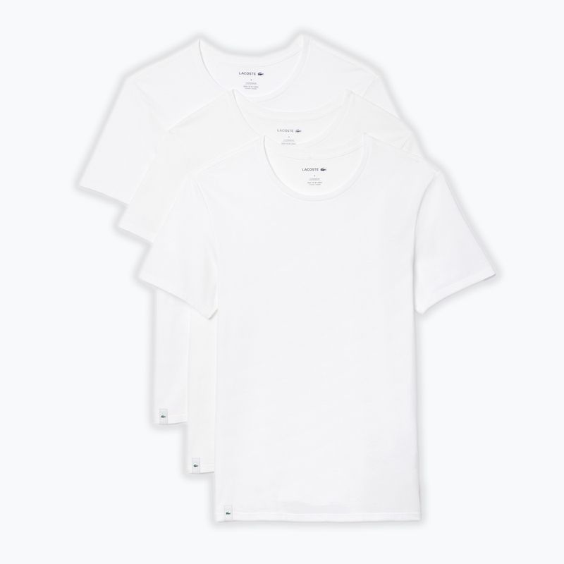 Lacoste men's t-shirt TH3321 3 pcs white.