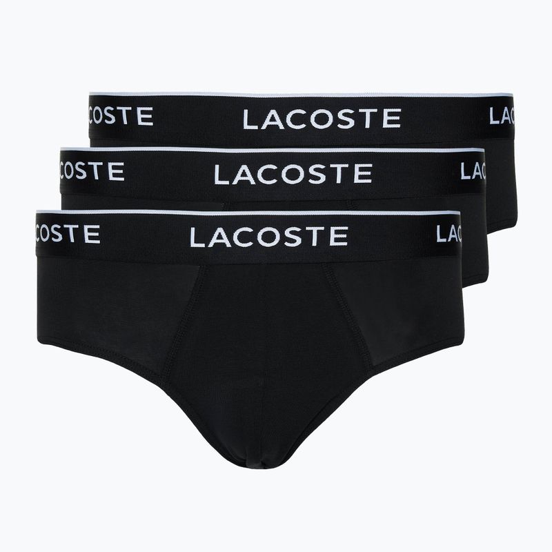 Lacoste men's briefs 8H3472 3 pairs black