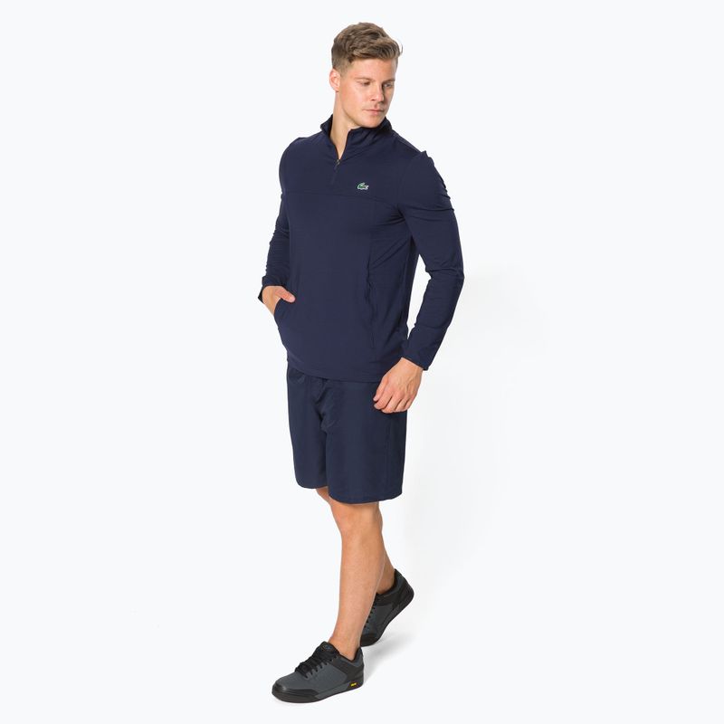 Lacoste men's tennis sweatshirt navy blue SH4806 2