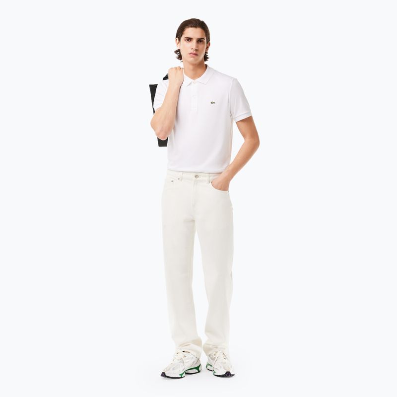 Lacoste men's polo shirt DH2050 white 3