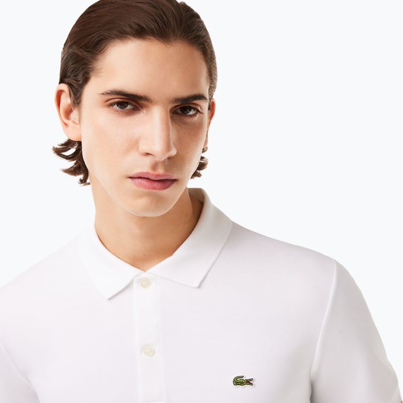 Lacoste men's polo shirt DH2050 white 4