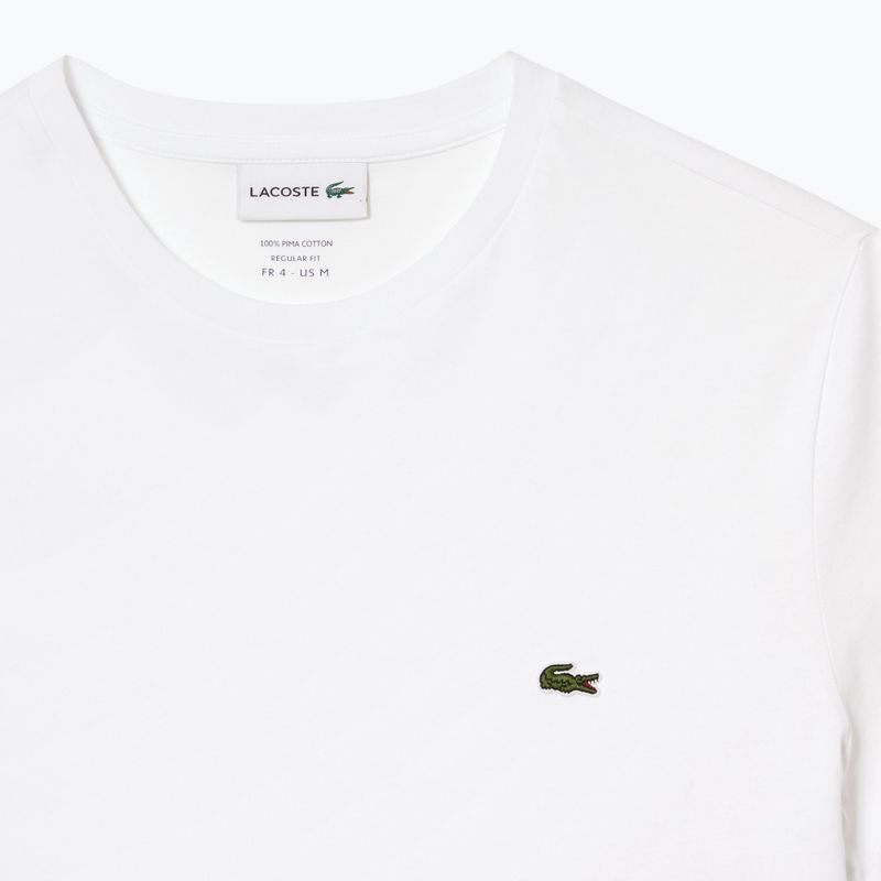 Lacoste men's t-shirt TH6709 white 4