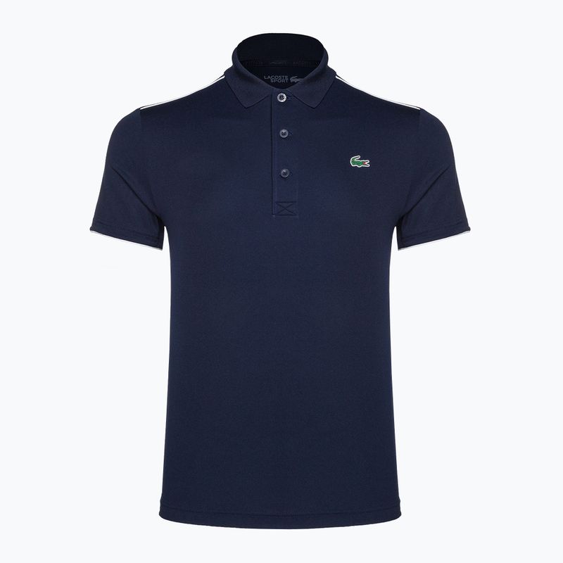 Lacoste men's tennis polo shirt black DH2094