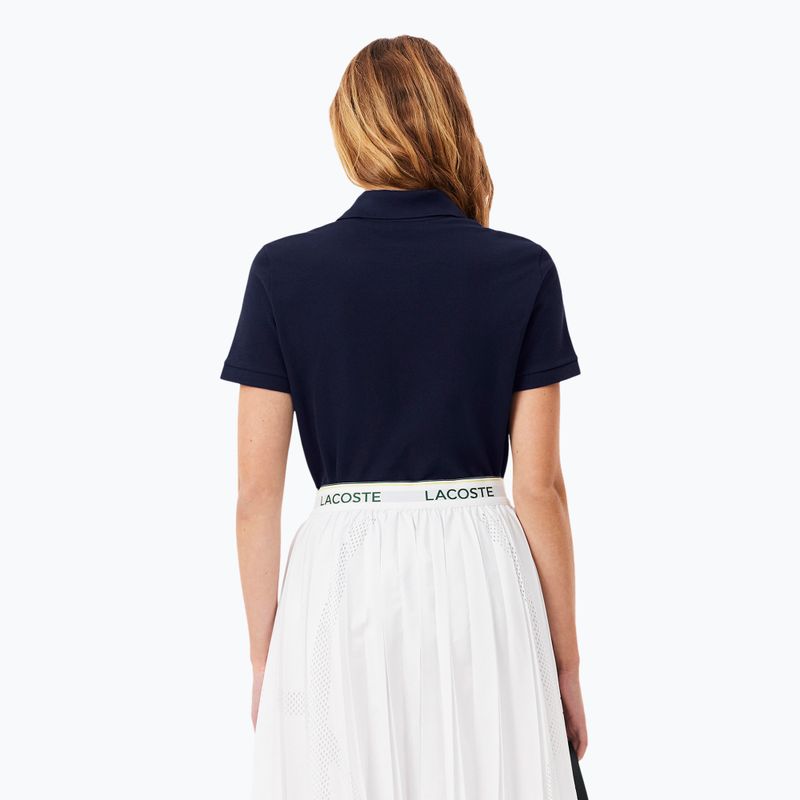 Women's polo shirt Lacoste Polo PF7839 navy blue 2