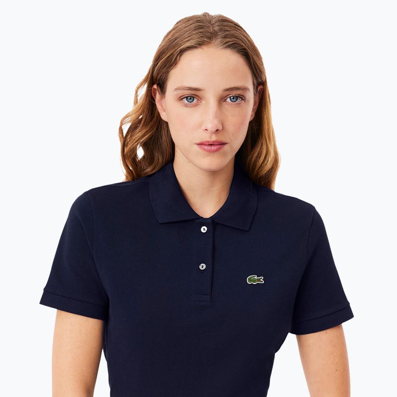 Women's polo shirt Lacoste Polo PF7839 navy blue 3
