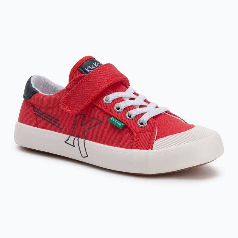 Kickers Kickgoldi red children's shoes