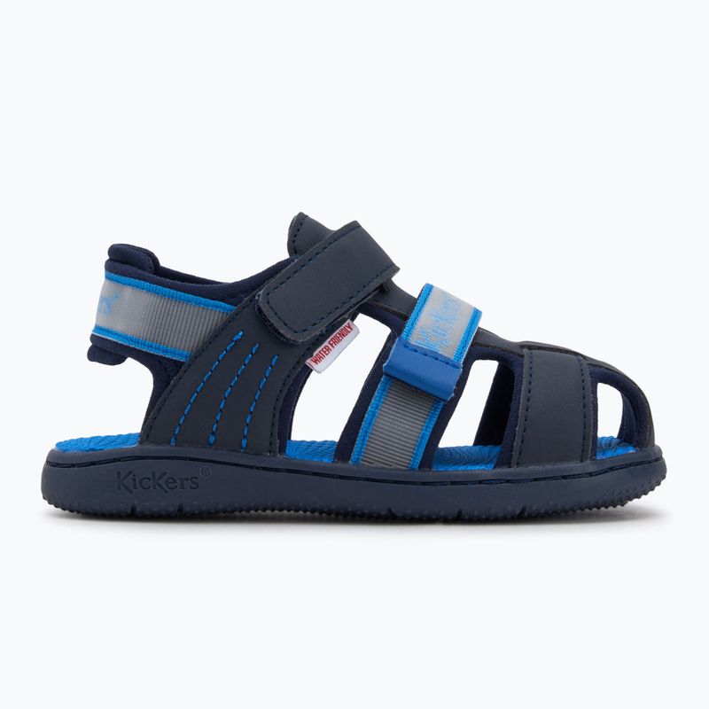 Kickers Kickbeachou children's sandals navy 2