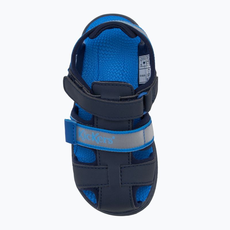 Kickers Kickbeachou children's sandals navy 5