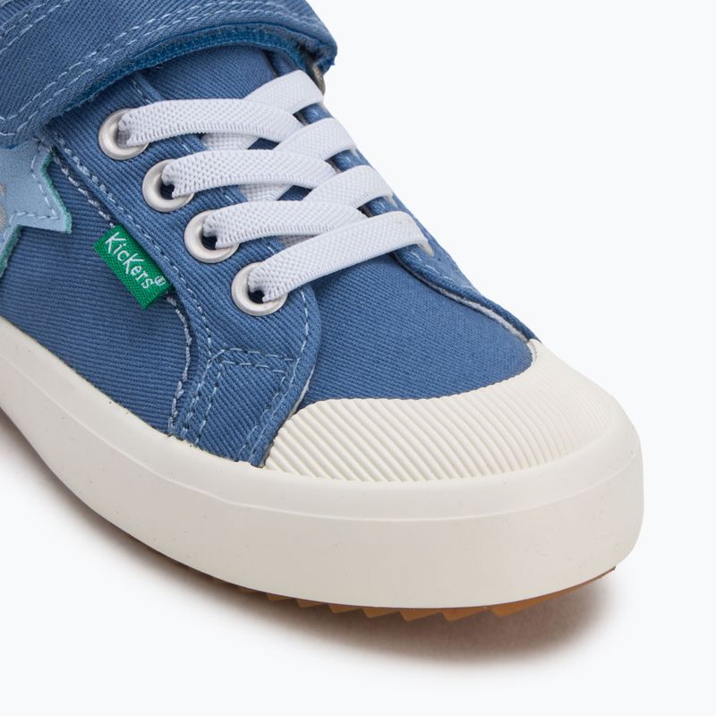 Kickers Kickgoldi blue etoile children's trainers 7