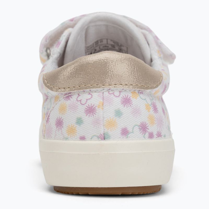 Kickers Kickgoldi white/print festi summer children's trainers 6
