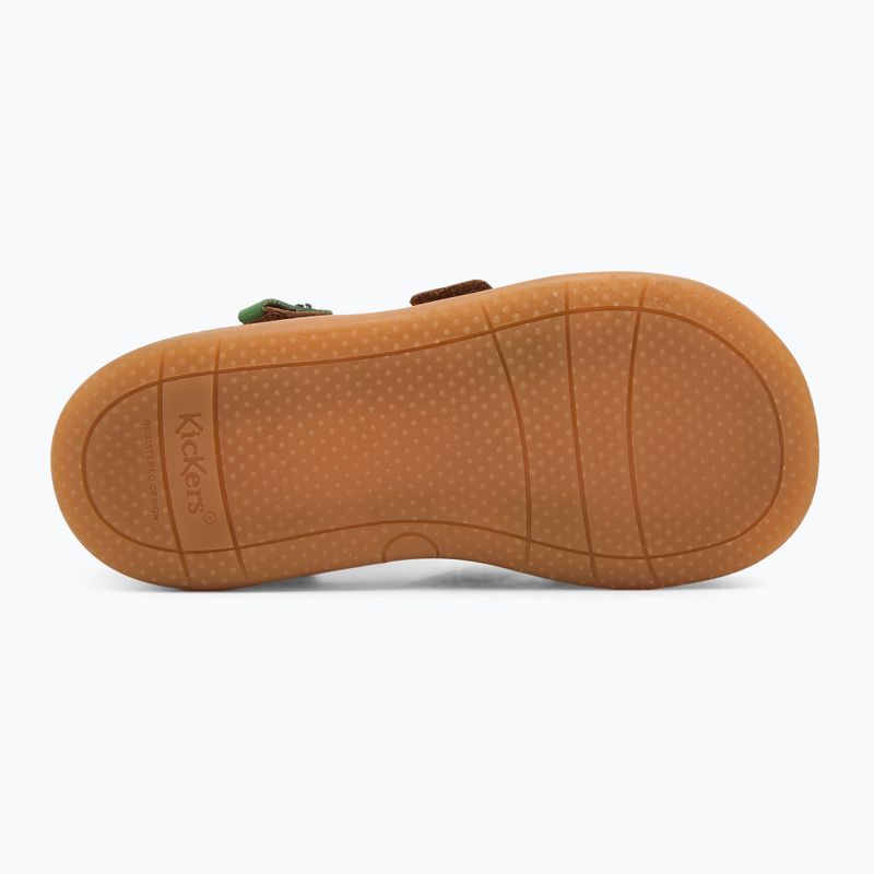 Kickers Kick Pod camel/navy children's sandals 4