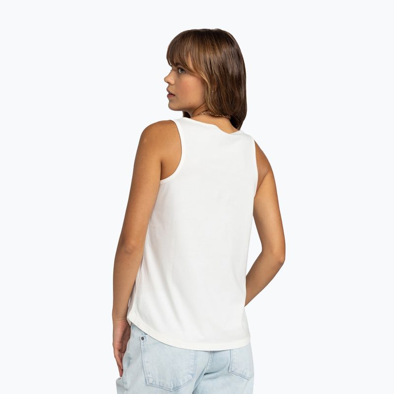 Women's Roxy Beach Angel Tank top snow white 3