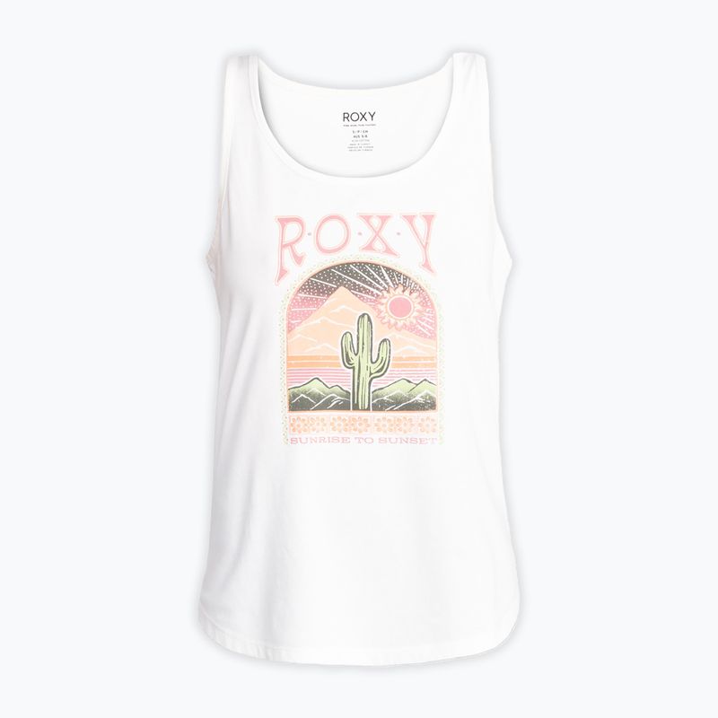 Women's Roxy Beach Angel Tank top snow white 6