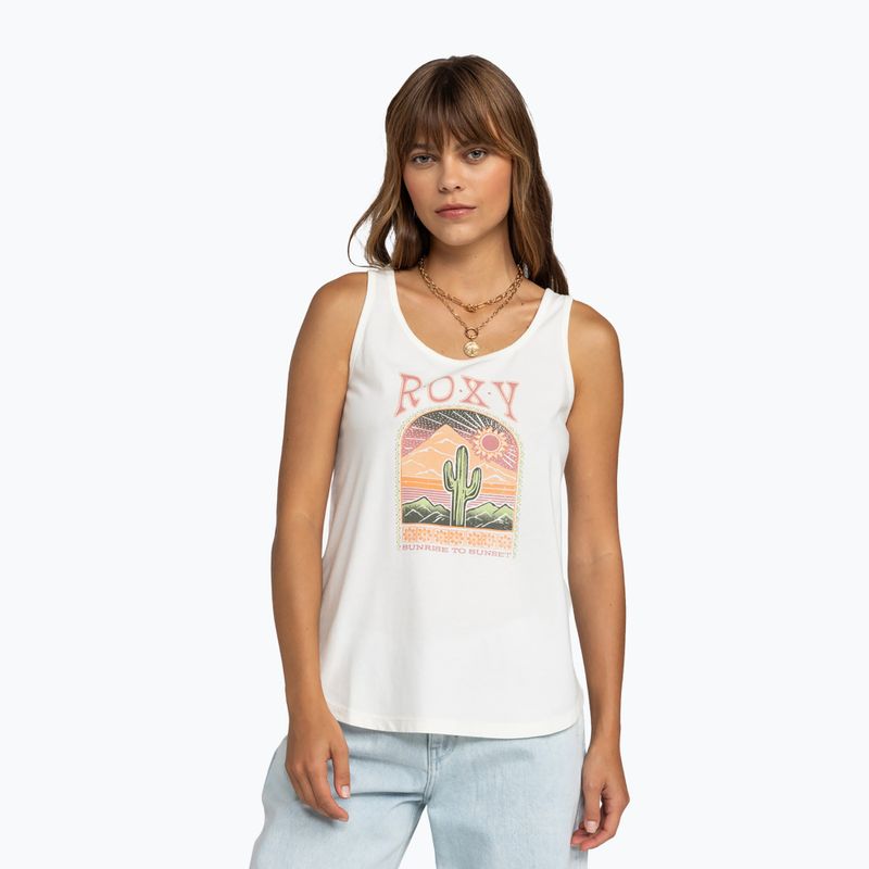 Women's Roxy Beach Angel Tank top snow white