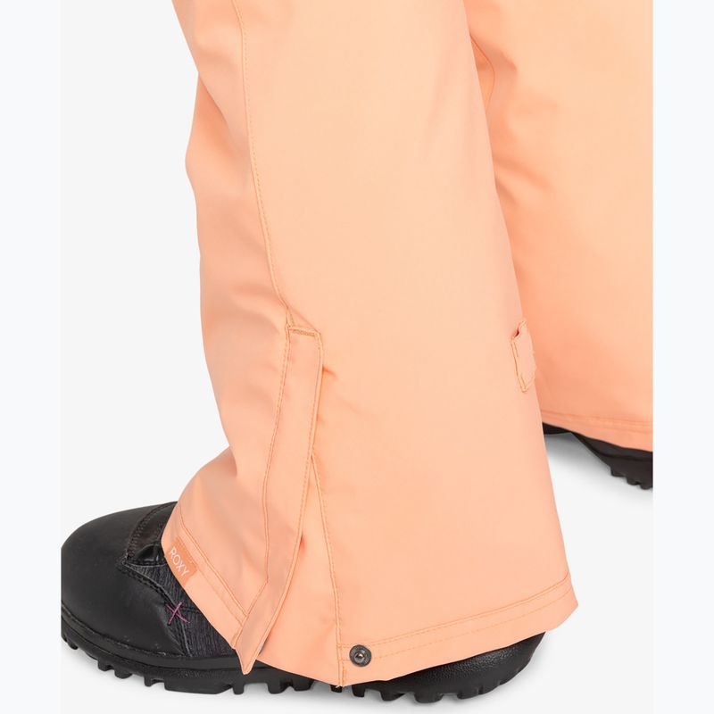 Women's snowboard trousers ROXY Backyard peach pink 6