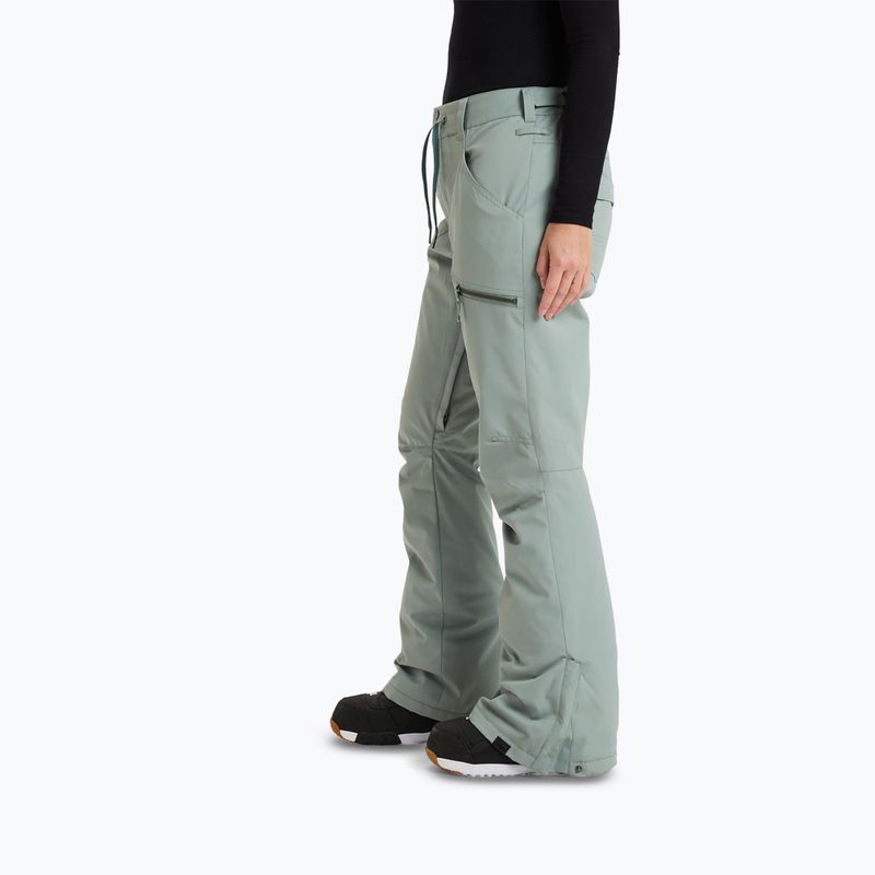 Women's snowboard trousers ROXY Nadia lily pad 4