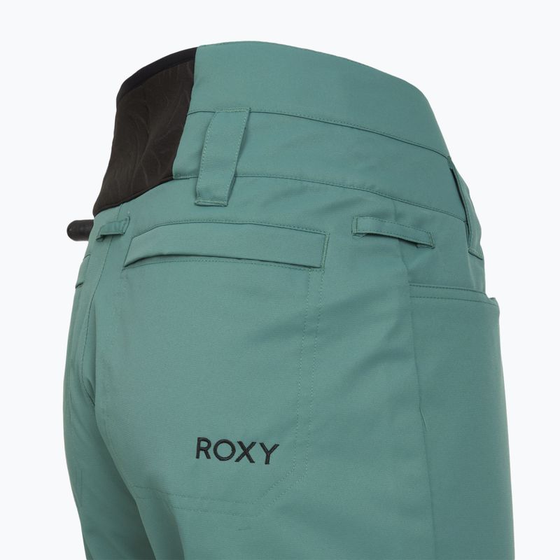 Women's snowboard trousers ROXY Diversion sea pine 10