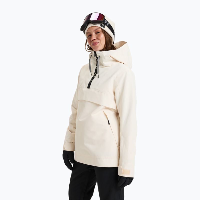 Women's snowboard jacket ROXY Shelter buttercream