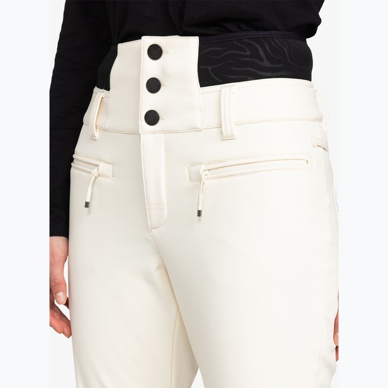 Women's snowboard trousers ROXY Rising High buttercream 5