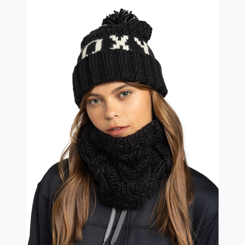 Women's winter beanie ROXY Tonic true black 3