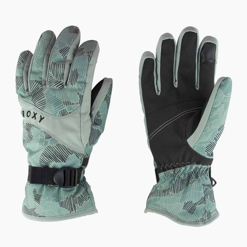 Women's snowboard gloves ROXY Roxy Jetty lily pad sketch book