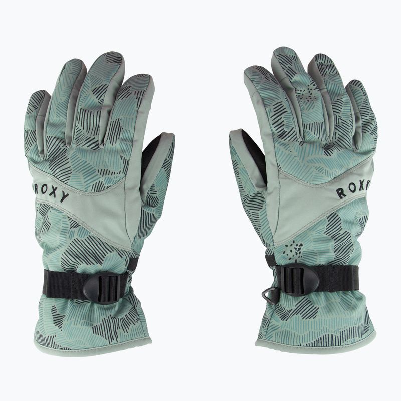 Women's snowboard gloves ROXY Roxy Jetty lily pad sketch book 2