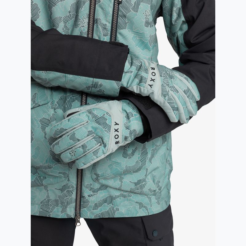 Women's snowboard gloves ROXY Roxy Jetty lily pad sketch book 10