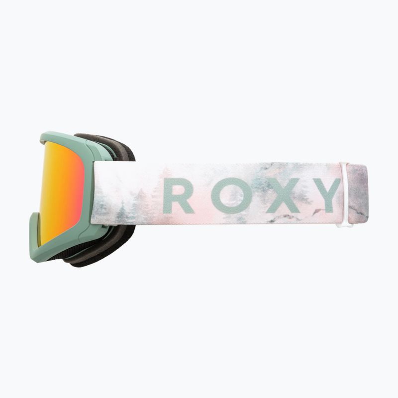 ROXY Sunny Ride Girl mystery fog/rose gold mi children's snowboard goggles 7
