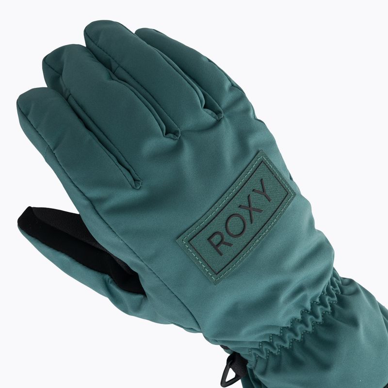 Women's snowboard gloves ROXY Freshfield sea pine 4
