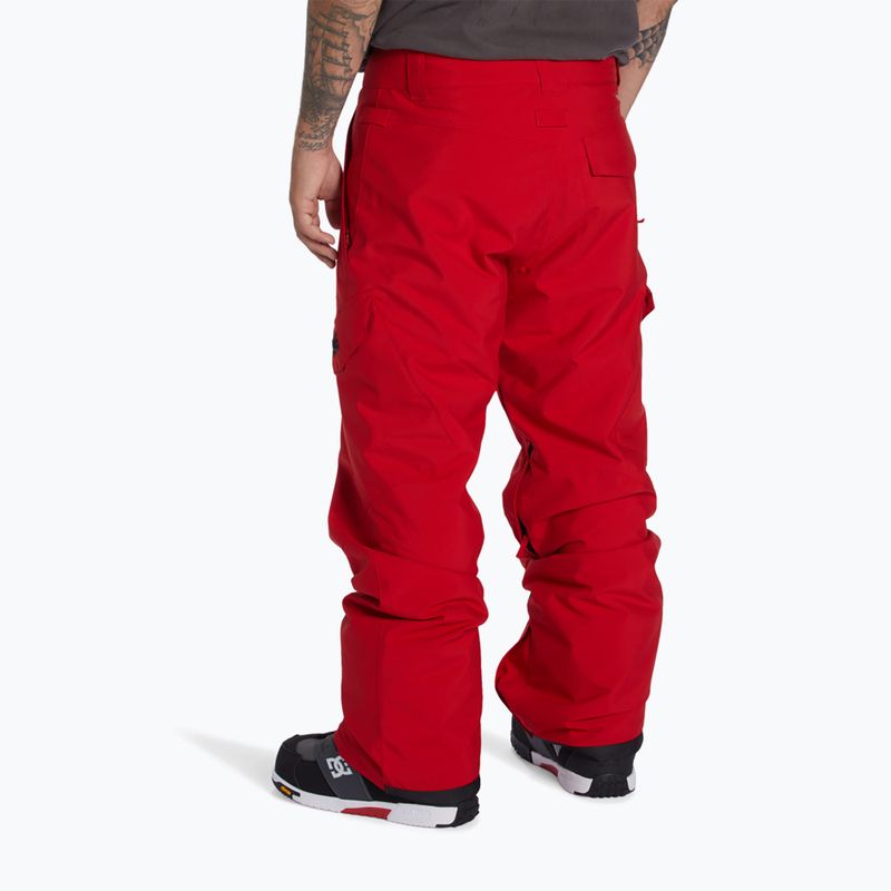 Men's DC Banshee snowboard trousers barbados cherry 3