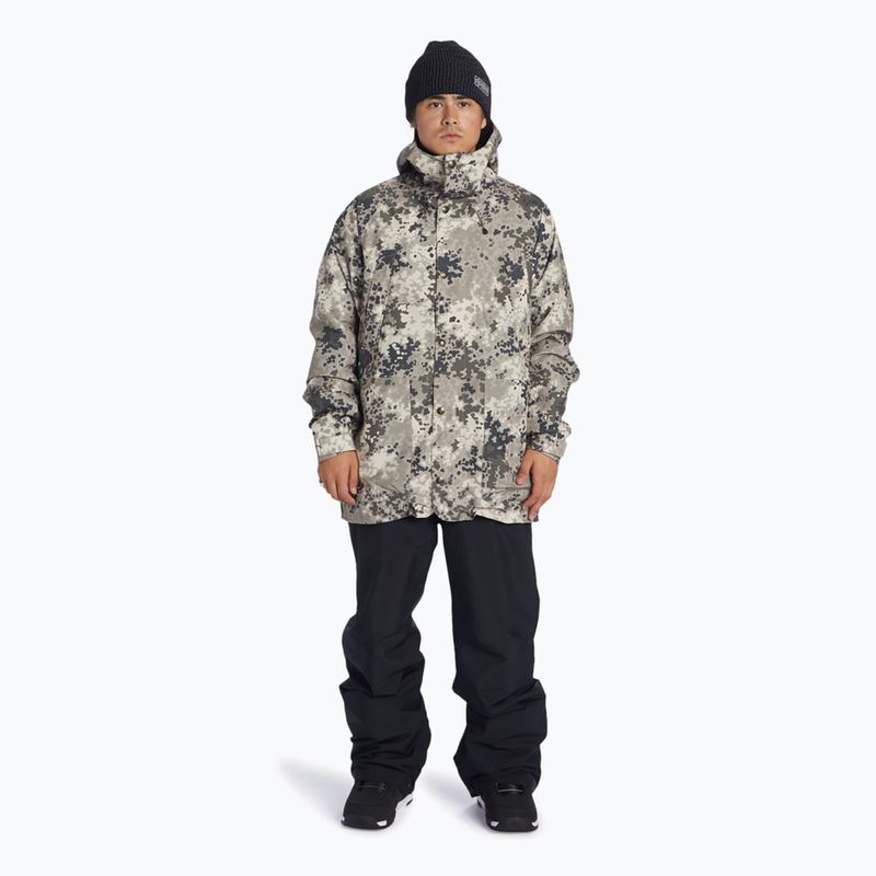 Men's DC Tundra fractal snowboard jacket 2