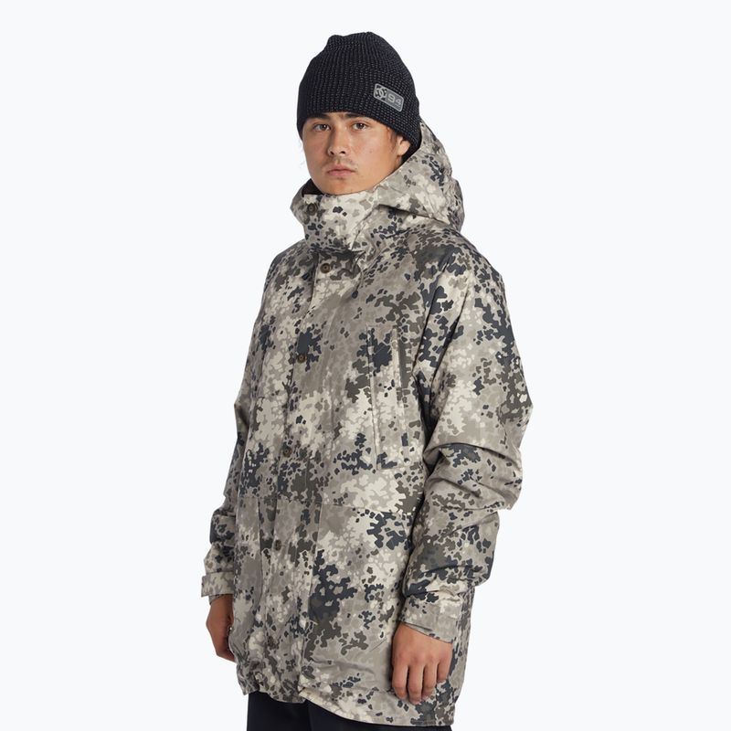 Men's DC Tundra fractal snowboard jacket 4