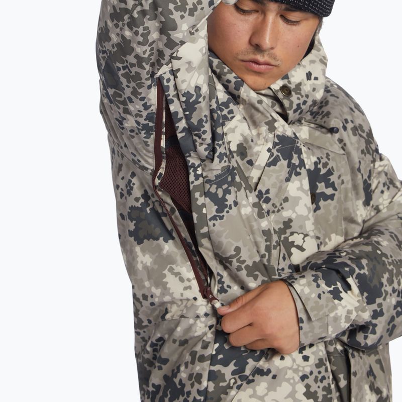 Men's DC Tundra fractal snowboard jacket 5