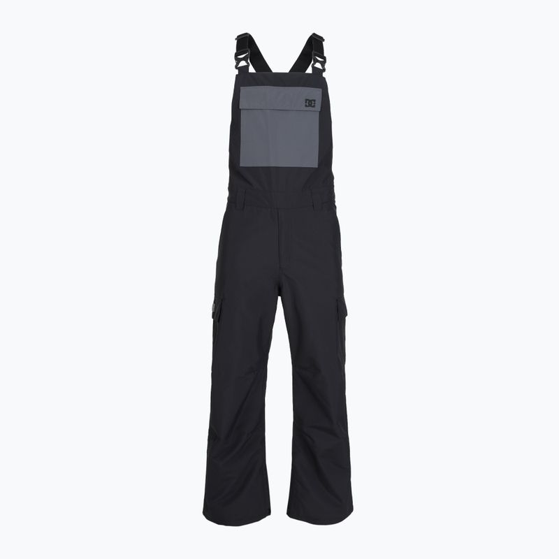 Men's snowboard trousers DC Docile Bib black 3