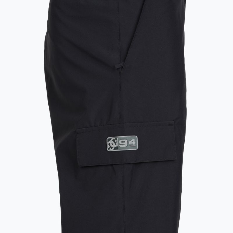 Men's snowboard trousers DC Docile Bib black 6