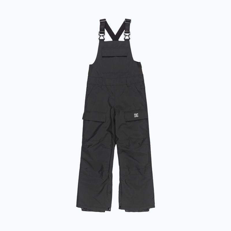 Children's snowboard trousers DC Roadblock Youth Bib black 5