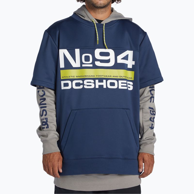 Men's DC Dryden dress blues snowboard sweatshirt