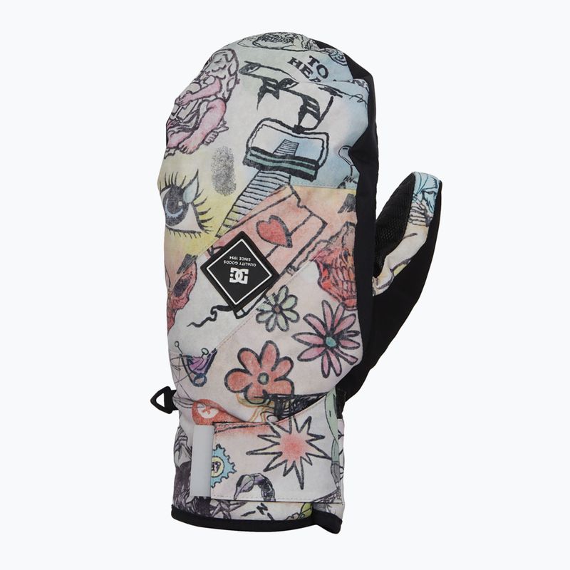 Men's DC Franchise Mitten vision quest snowboard gloves 8