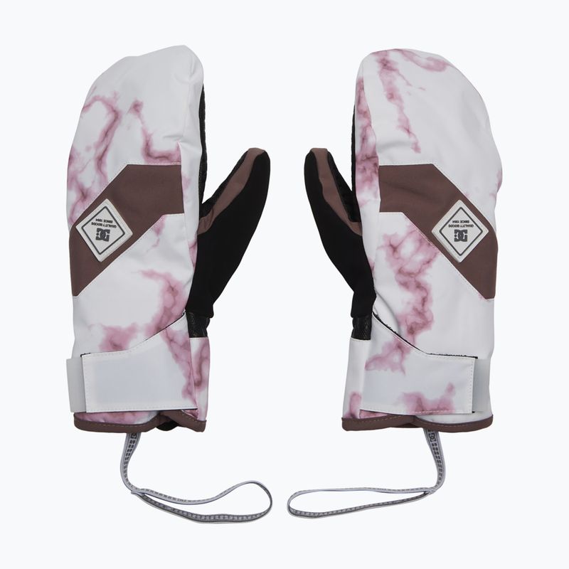 Women's snowboard gloves DC Franchise Mitten marble