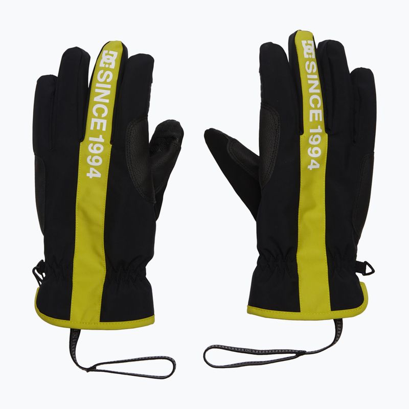 Men's snowboard gloves DC Salute black