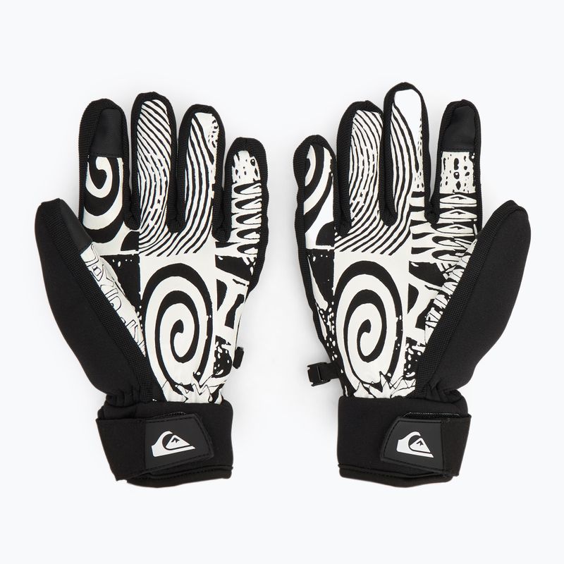 Men's snowboard gloves Quiksilver Method true black 2