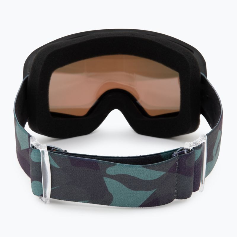 Quiksilver Shredder Boy children's snowboard goggles puzzle camo/red ml 2