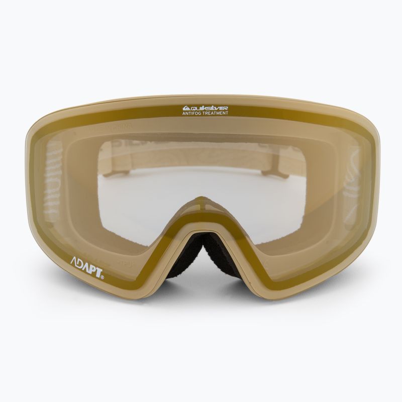 Men's Quiksilver QSRC Adapt twill/adapt gold ml snowboard goggles 2