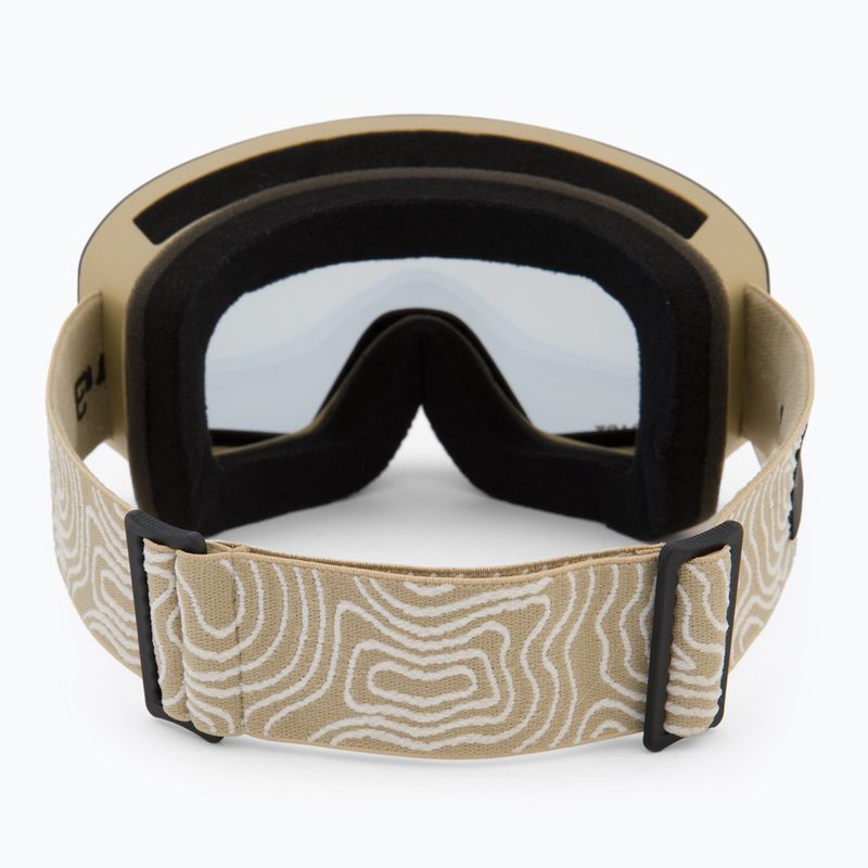 Men's Quiksilver QSRC Adapt twill/adapt gold ml snowboard goggles 3