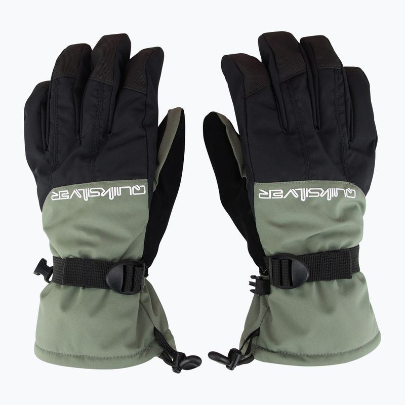Men's snowboard gloves Quiksilver Mission sea spray 2